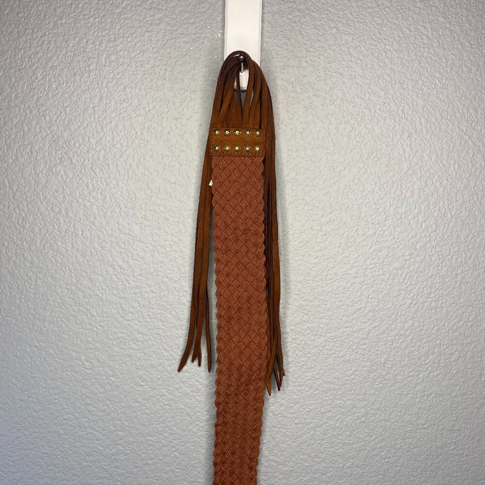 Betsey Johnson Wrap Woven Belt